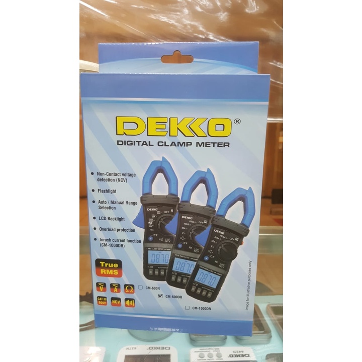 digital clamp meter dekko CM-600DRAC DC,Tang AmpereAmper