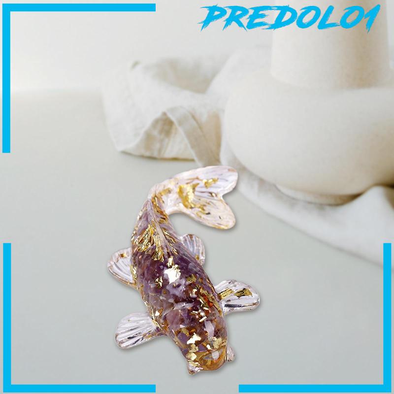 [Predolo1] Patung Ikan Model Hewan Patung Ikan Mini Meja Teh Koleksi Craft