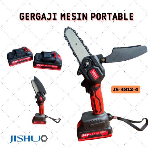 GERGAJI MESIN BATERAI MINI  PORTABLE (4INCH) JS-4812-4