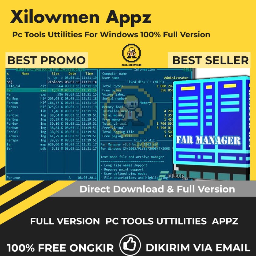 [Full Version] Far Manager Pro PC Tools Software Utilities Lifetime Win OS