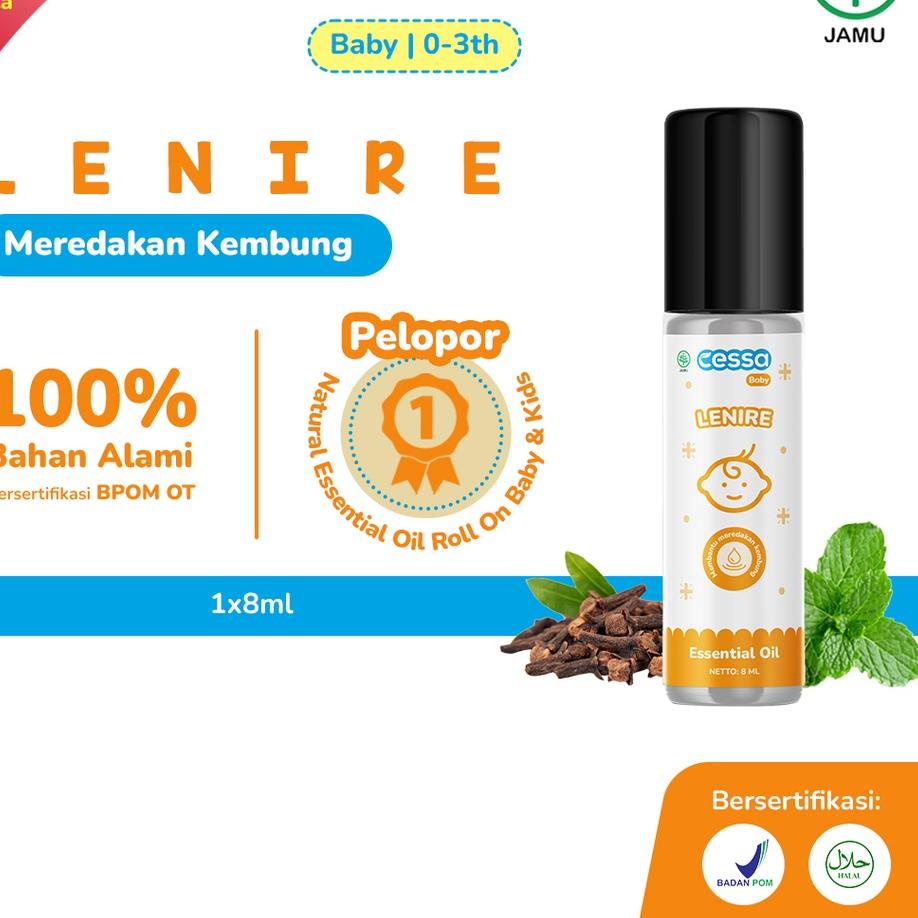 ➻ Cessa Baby Lenire - Natural Essential Oil Meredakan Perut Kembung/Mual ❊