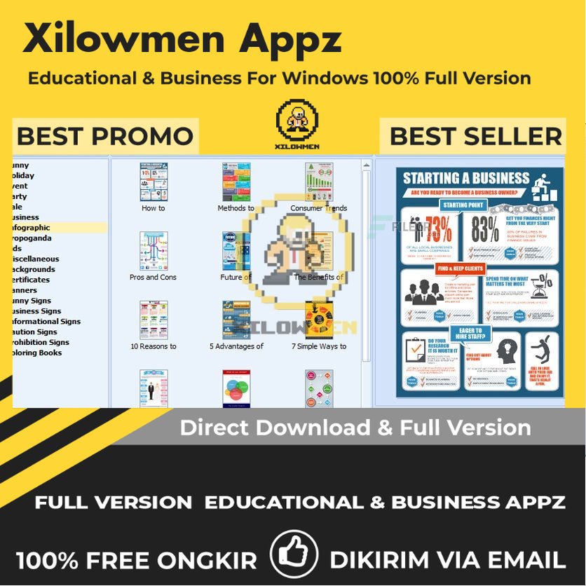 [Full Version] RonyaSoft Poster Designer Pro Design Graphics Lifetime Win OS - Software desain poster untuk promosi dan dekorasi