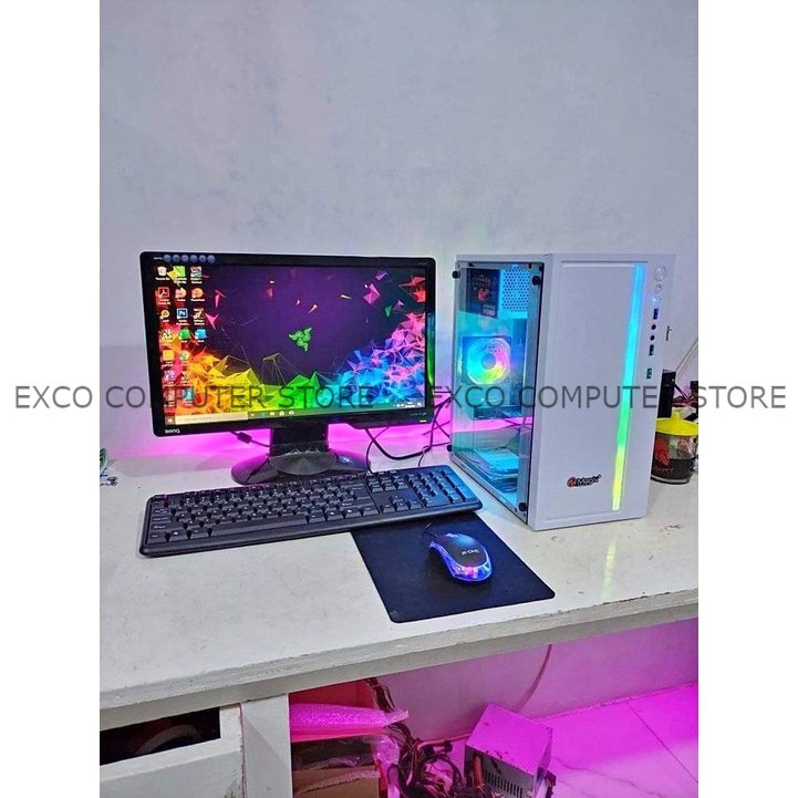 CPU Gaming Desain Editing Office Sekolah Online Shop Fullset Lengkap Siap Pakai