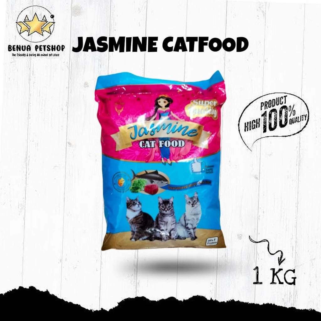 JASMINE CATFOOD PREMIUM REPACK - 1 KG