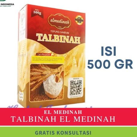 

♔ Tepung Talbinah El Medinah Resep Thibb Nabawy isi 500 gr | Tepung Gandum 100% Original ❄