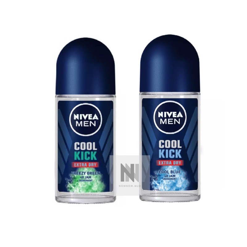 Nivea Men Cool Kick Freezy Green Deodorant Roll On 50 Ml