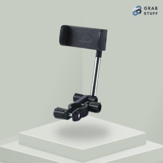 Holder Smartphone Mobil Universal Jepit Spion Interior Rearview Mirror Bracket Car / Tempat Duduk Hp