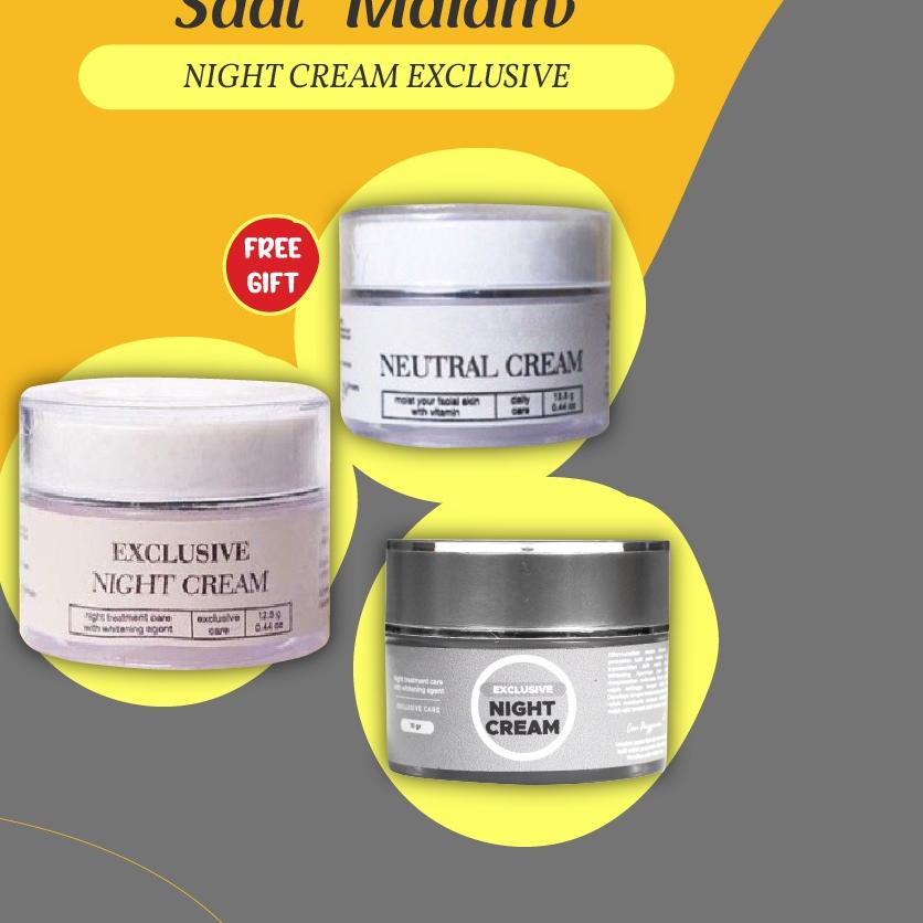 ֍ BENINGS SKINCARE NIGHT CREAM EXCLUSIVE FLEK BY DOKTER OKY ➭