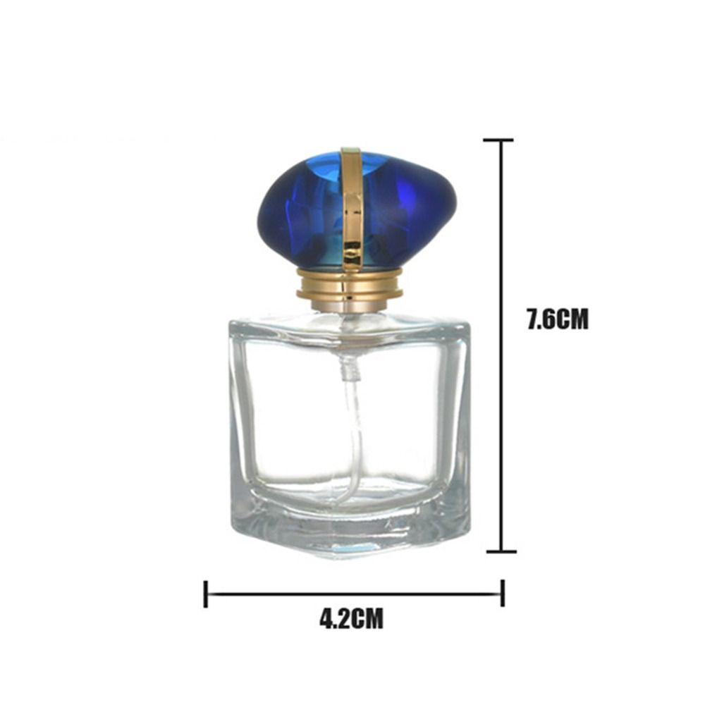 [Elegan] Botol Parfum Kaca Sub-Botol Kosong Mewah Botol Isi Ulang Portable Atomizer Mist Liquid Dispenser Fragrance Wadah Kosmetik