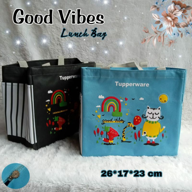 Foodie Cat Lunch Bag ( Zipper bunga Es )