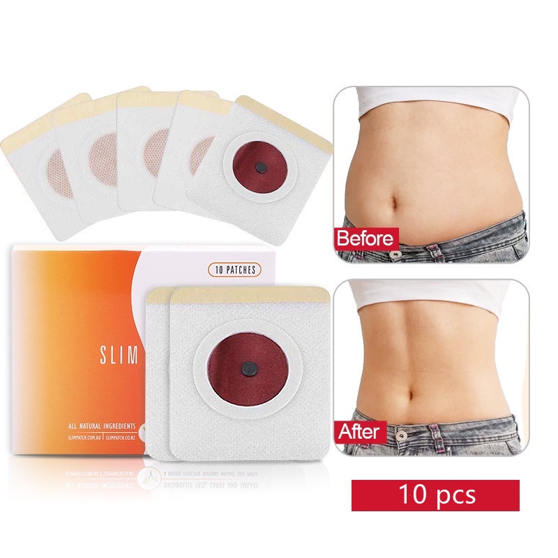 Koyo Pelangsing Slim Patch Koyo Pelangsing Badan Magnetic Pembakar Lemak Pelangsing Badan Detox Lembaran Perekat Pelangsing Badan Obat Cina Navel Slimming 10Pcs