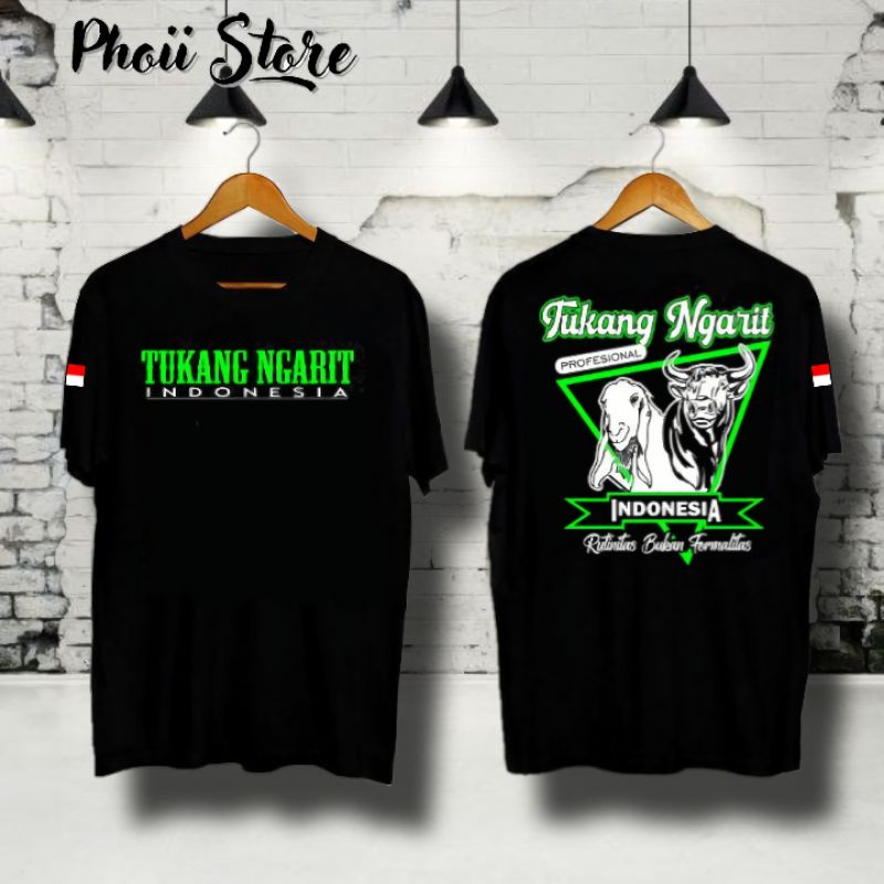 Kaos Lengan Pendek Tukang Ngarit Indonesia