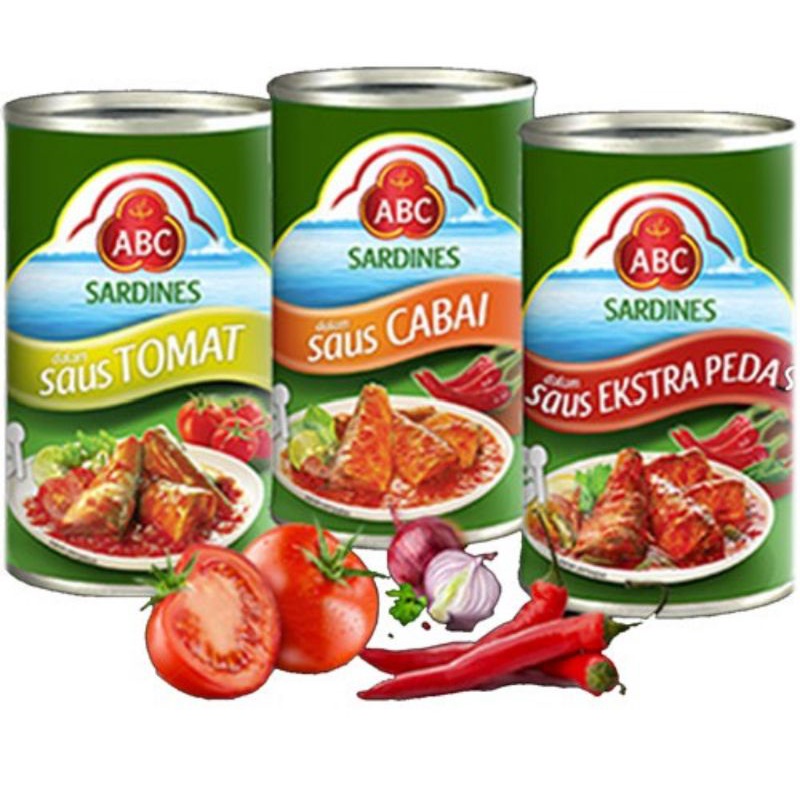 

(KSY) SARDEN ABC KEMASAN 155GRAM DAN 425GRAM