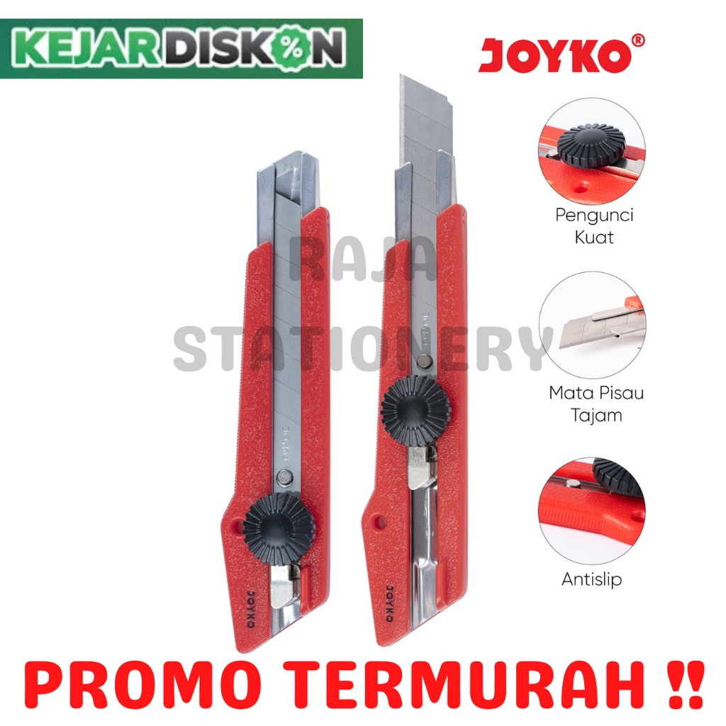 

CUTTER JOYKO BESAR L-500 L-150 SILET PEMOTONG KERTAS KATER POTONG MURAH REFILL CUTTER PISAU
