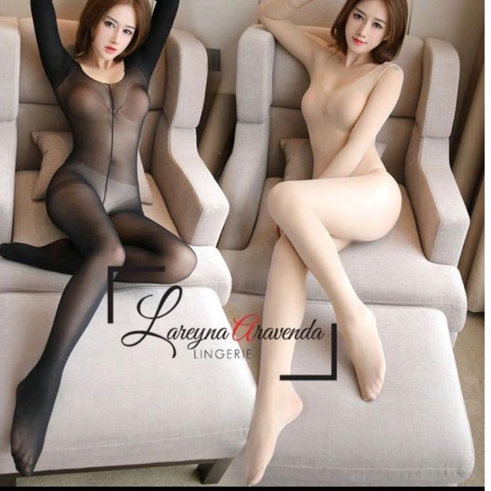 ✨COD✨ ✅ JESO stoking full body warna kulit stoking full badan stoking open croth gas 