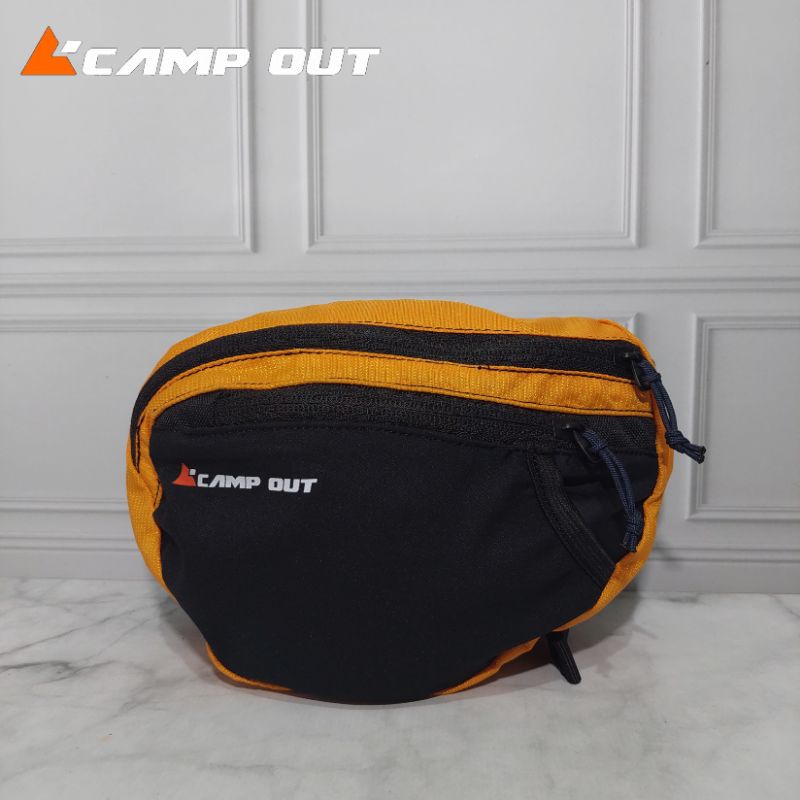 Camp Out Tas Pinggang - Waist Bag Pria Wanita - Sling Bag Outdoor Vuca