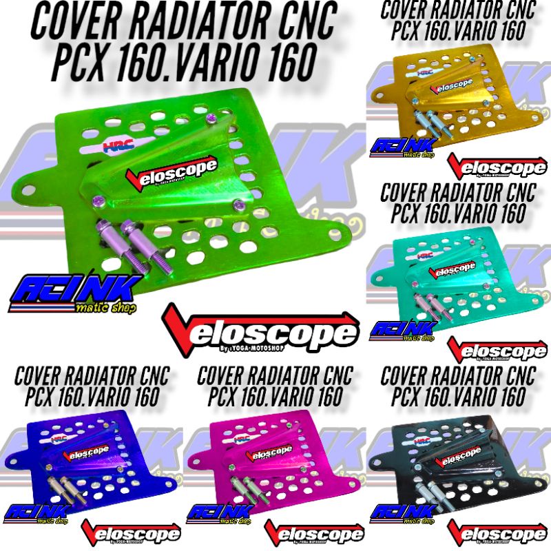 COVER RADIATOR HRC VARIO PCX 160 NEW / TUTUP COVER RADIATOR HRC PCX 160 NEW