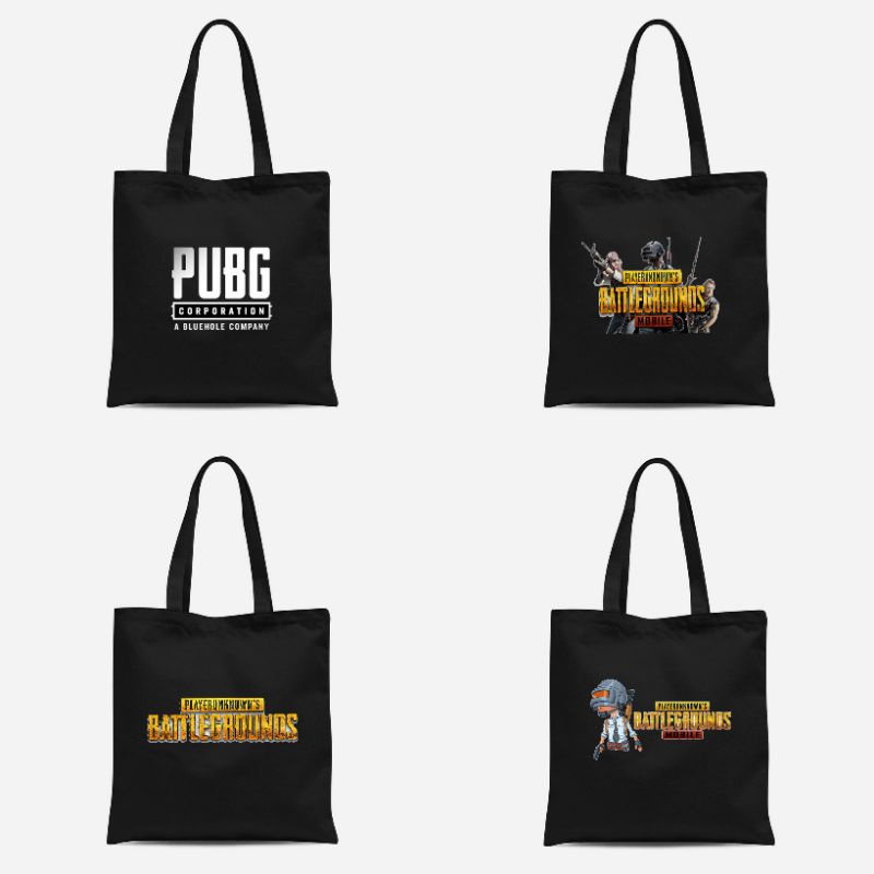 TOTEBAG KANVAS RESLETING PUBG MURAH KEKINIAN