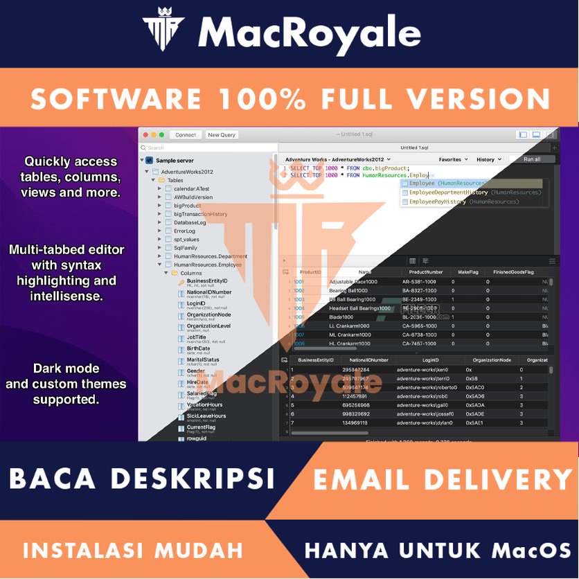 [MacOS] SQLPro for Postgres Full Version Lifetime Full Garansi