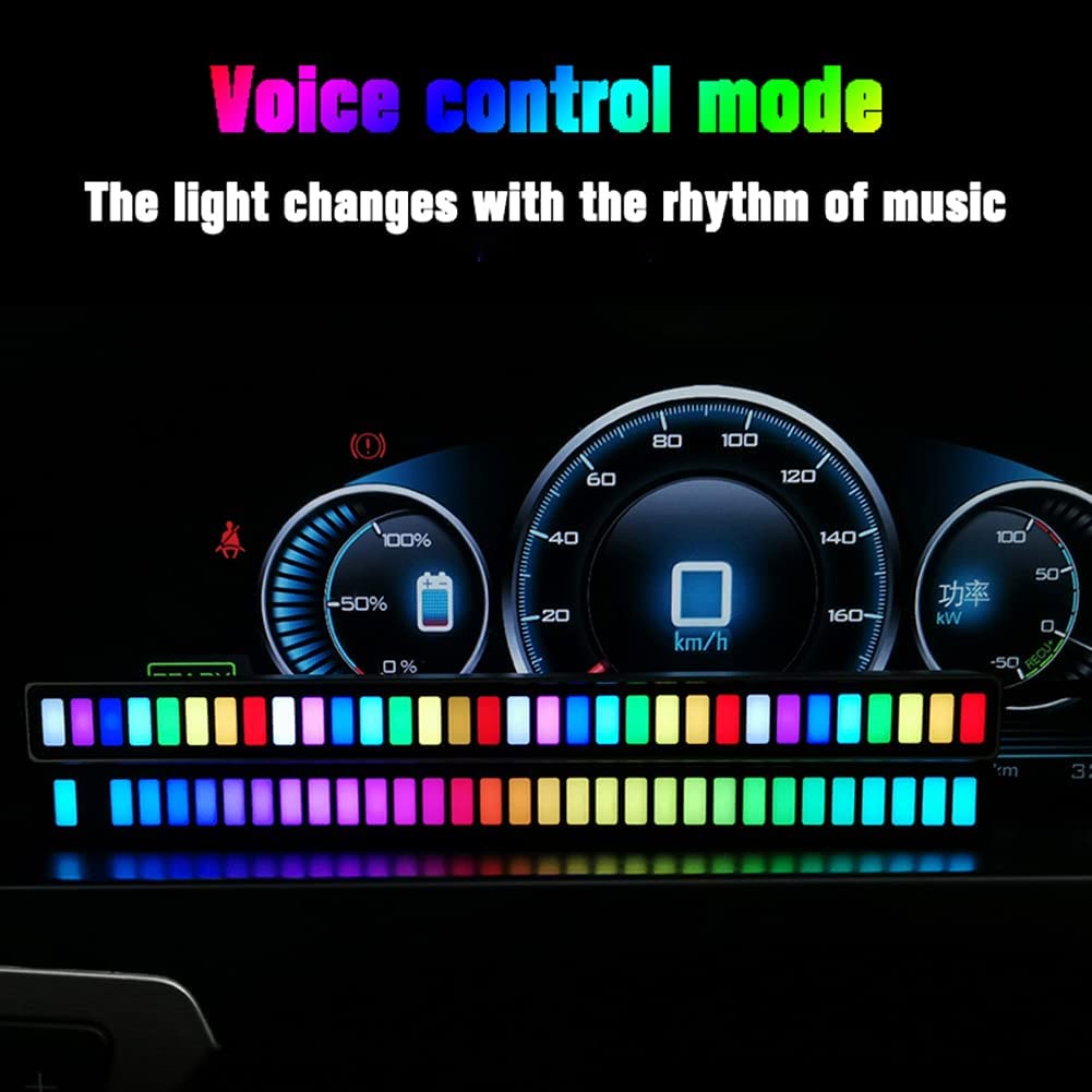 Lampu LED RGB Bar Strip Spectrum Audio Indicator Music Sound Control Lamp Music Atmosphere Ligh Lampu LED RGB Bar Strip Spectrum Audio Indicator Music Sound Control Harga