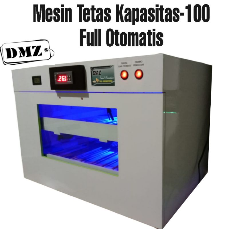 "DMZ" Mesin Tetas Telur full Otomatis kap-100 Premium Telur Tetas Telur ayam bebek dan burung