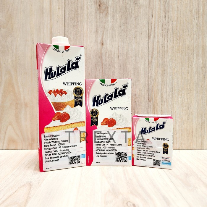 

RB Hulala Whippng Cream [ITALY PRODUCT] - GOJEK GRAB