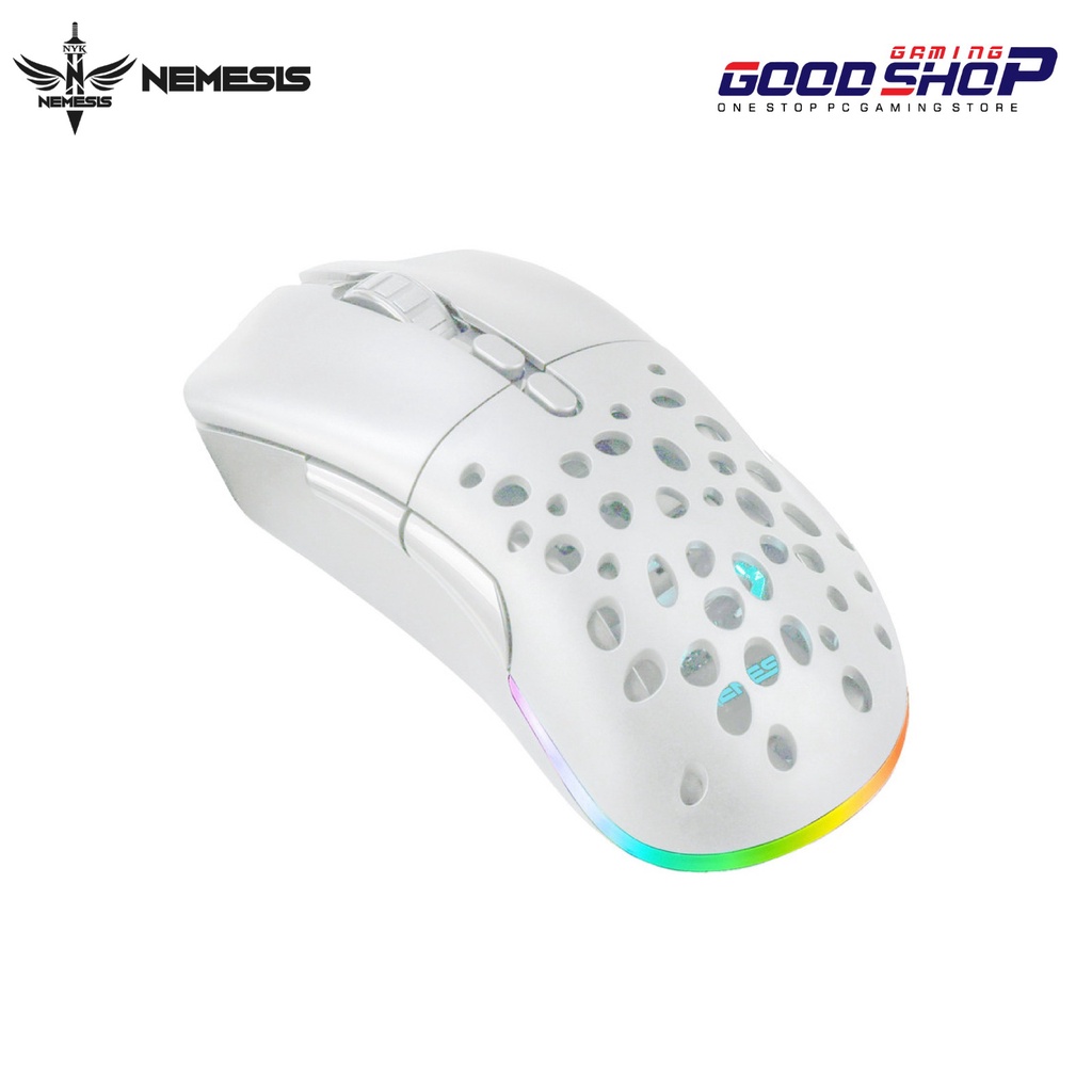 Mouse Gaming Wireless NYK Nemesis S80 Lite Blackmoon