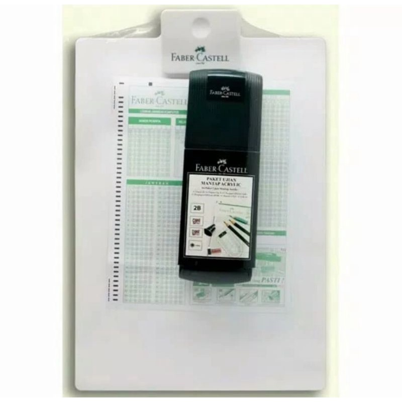 

Papan Ujian Acrylic Faber Castell Paket Papan Ujian Faber Set
