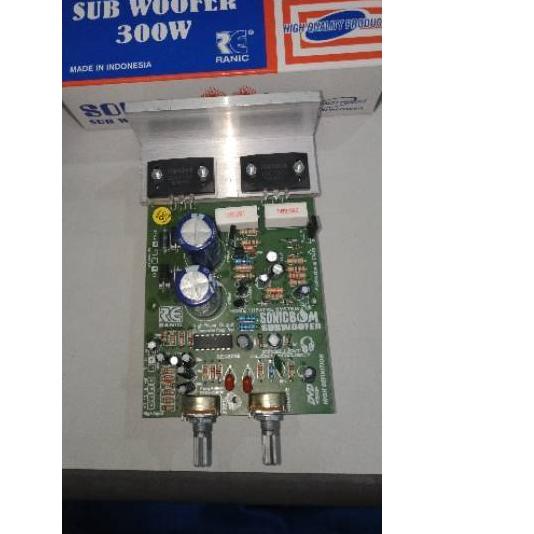 ✩ kit power aktif subwoofer sonicboom ❁