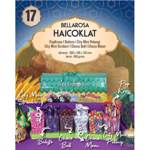 

Paket Haicocoklat Bellarosa2023