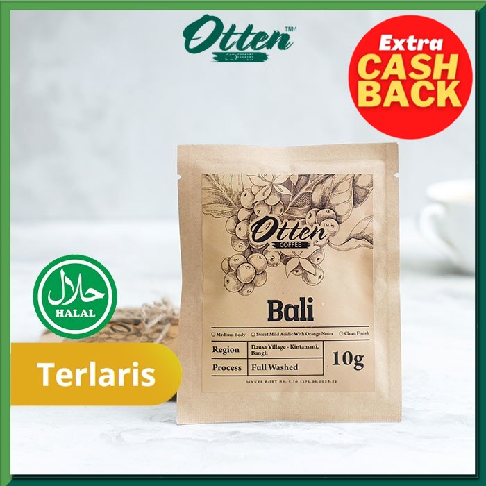 

Drip Coffee 10g Arabica Bali Kintamani (4 Sachet)