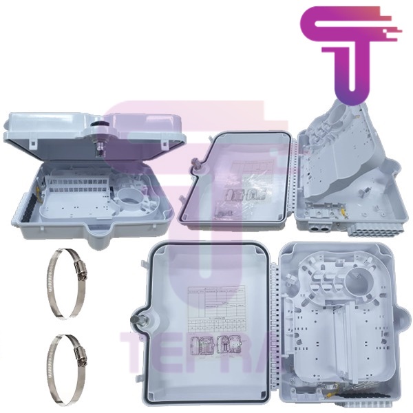 ODP 8/16/24 Core SC Tube Splitter|Box FO 16C/24C Single Lock Buka Kiri