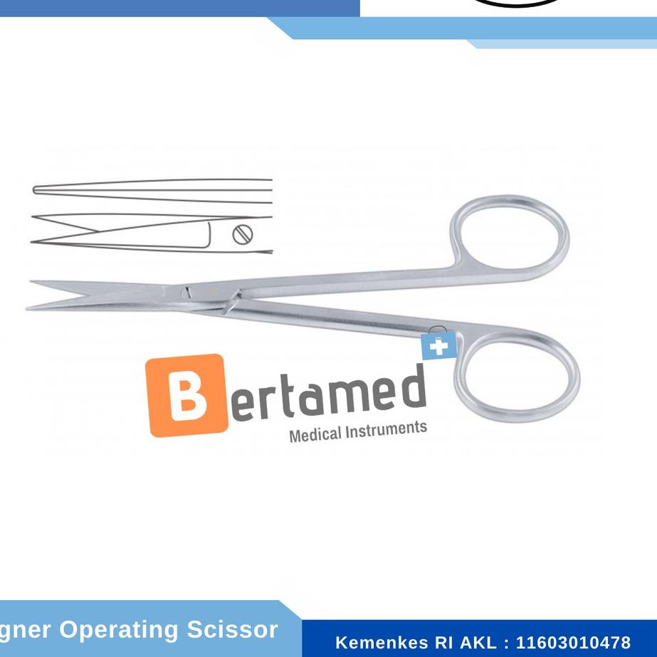 

TrxG1s6R Wagner Operating Scissor - Gunting Operasi Wagner