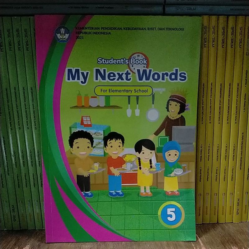 

Buku siswa Bahasa Inggris kelas 5 SD My Next Words Kurikulum Merdeka
