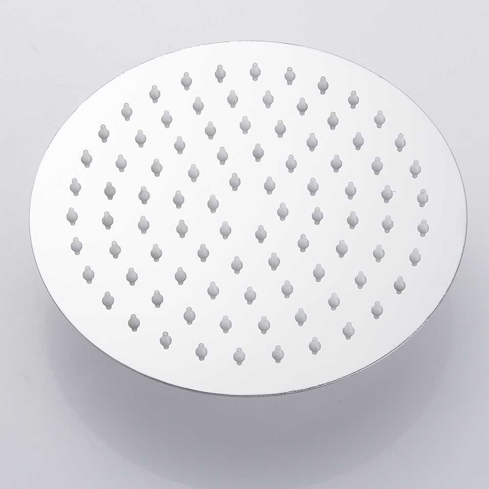 BATHE PROJECT Kepala Head Shower Mandi Rainfall Stainless Steel Round - Cosmo 200 ( Mughnii )