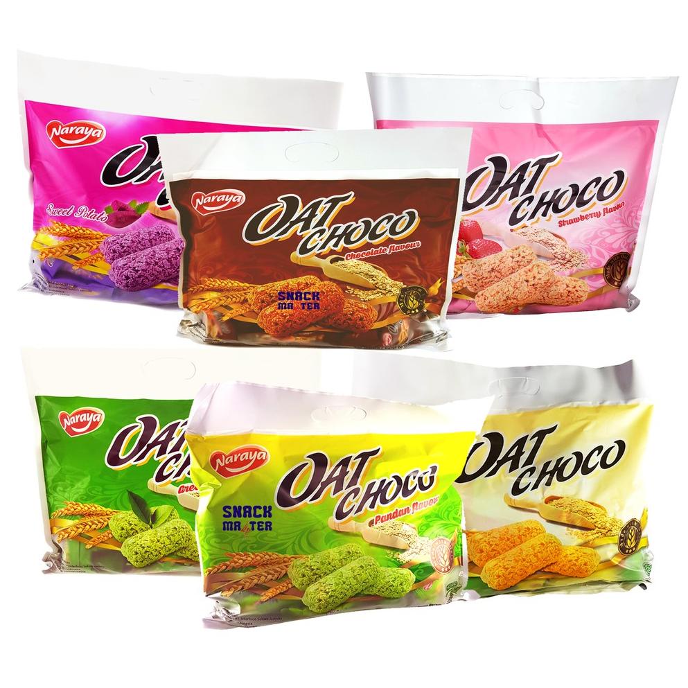 

2.2 Full Promo Naraya Oat Choco Netto 400 gr (Isi 40 pcs x @10gr) Serba Murah