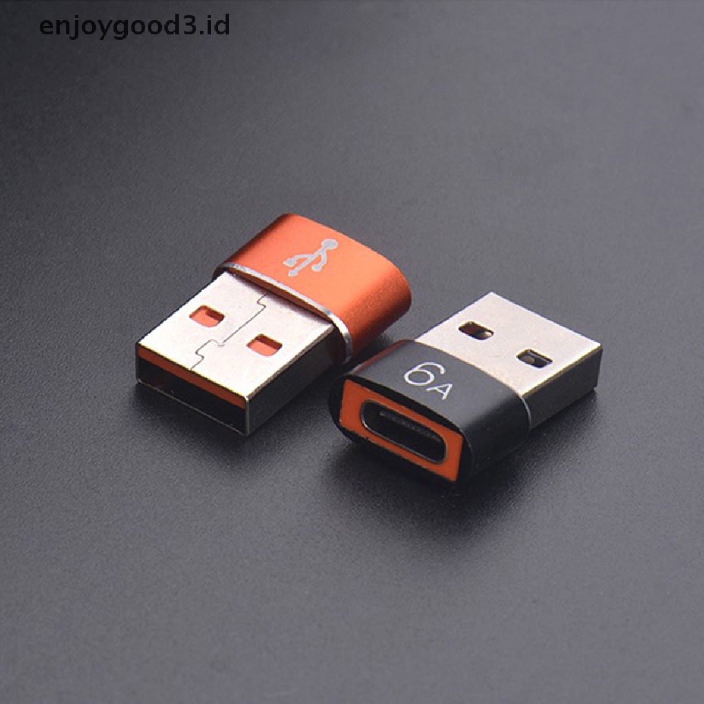【 Rready Stock 】 6A OTG USB Type C Female To USB A Male Adapter Converter Charging PD Data Cable Adapter Audio Converter USBC OTG Cable Connector Adaptor （ ID ）