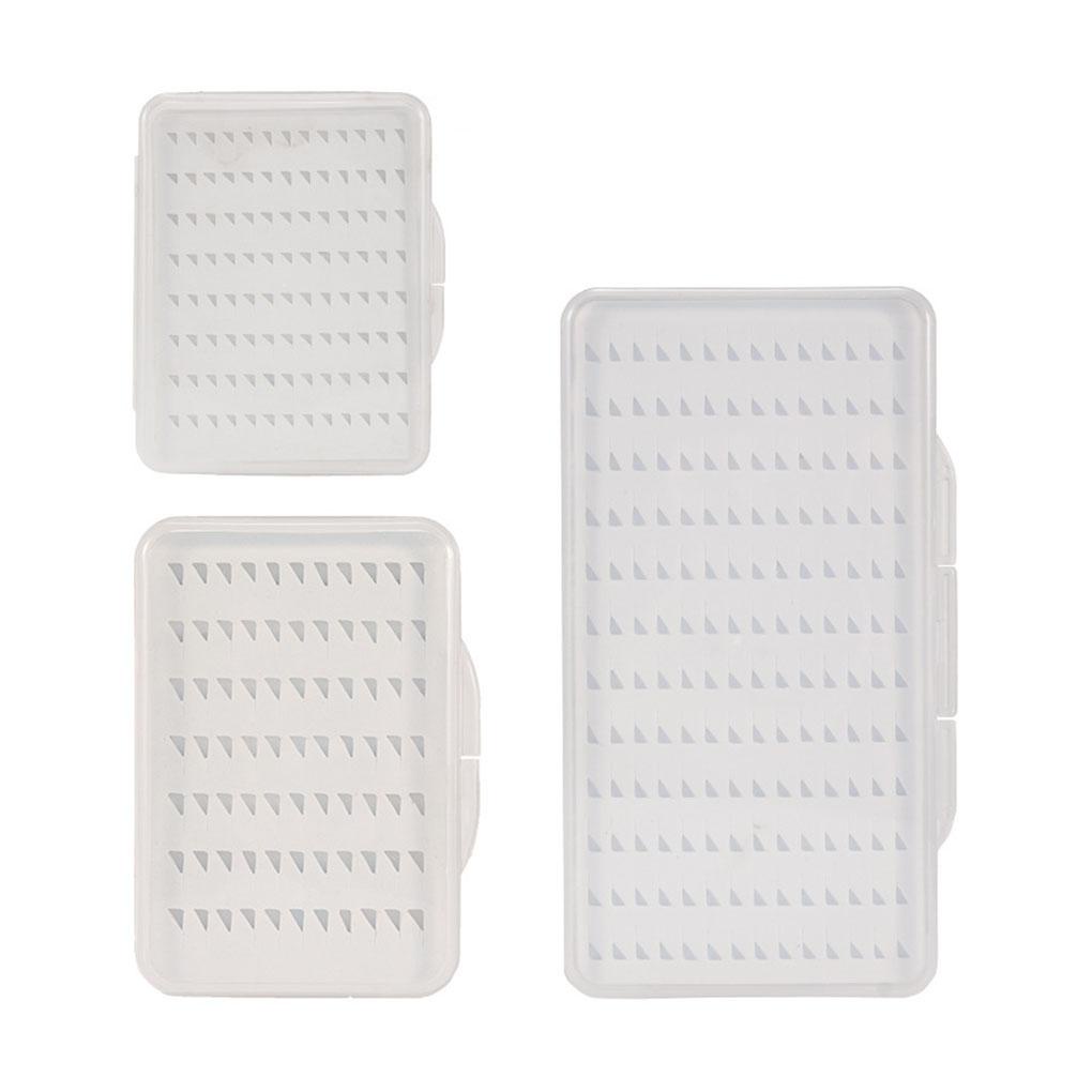 Huit Kotak Umpan Pancing Lalat Tahan Air Lure Hook Tackle Ringan Aksesori Busa Organizer Wadah Pasokan Praktis