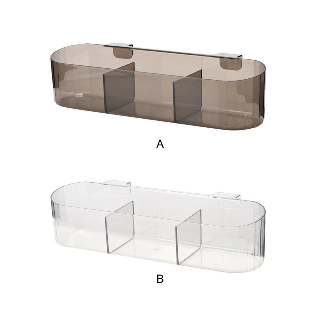 Rak Penyimpanan Dapur Kompartemen Transparan Bumbu Seasoning Jar Container Serba Serbi Organisasi Holder Organizer