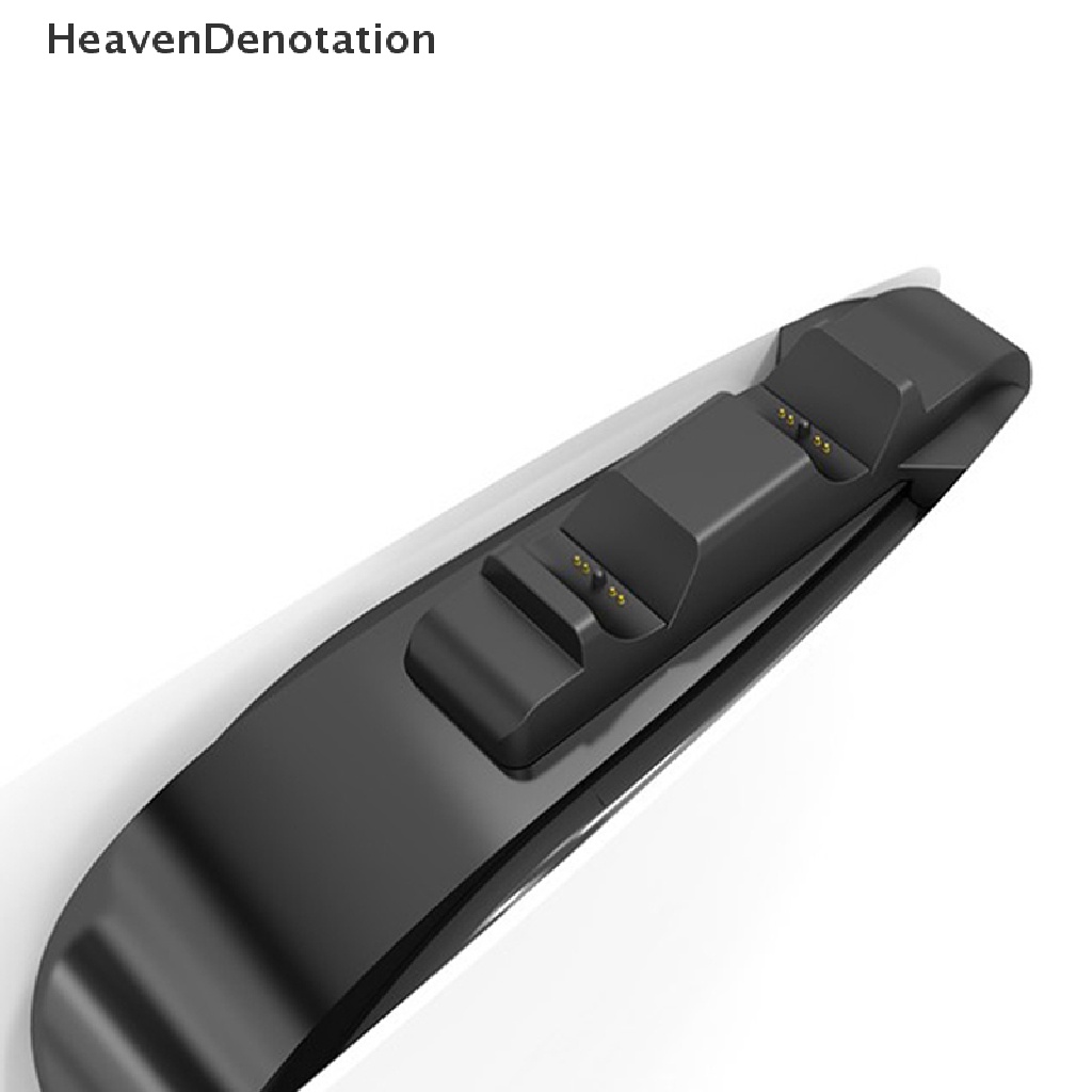 PLAYSTATION [HeavenDenotation] Charger Controller PS5 Baru Dual Fast Charging Cradle Dock Station Untuk Playstation5 Gamepad Wireless Joypad HDV