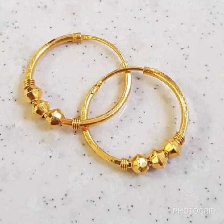 ➧ Anting Emas Murni 24k asli Emas Muda ➫