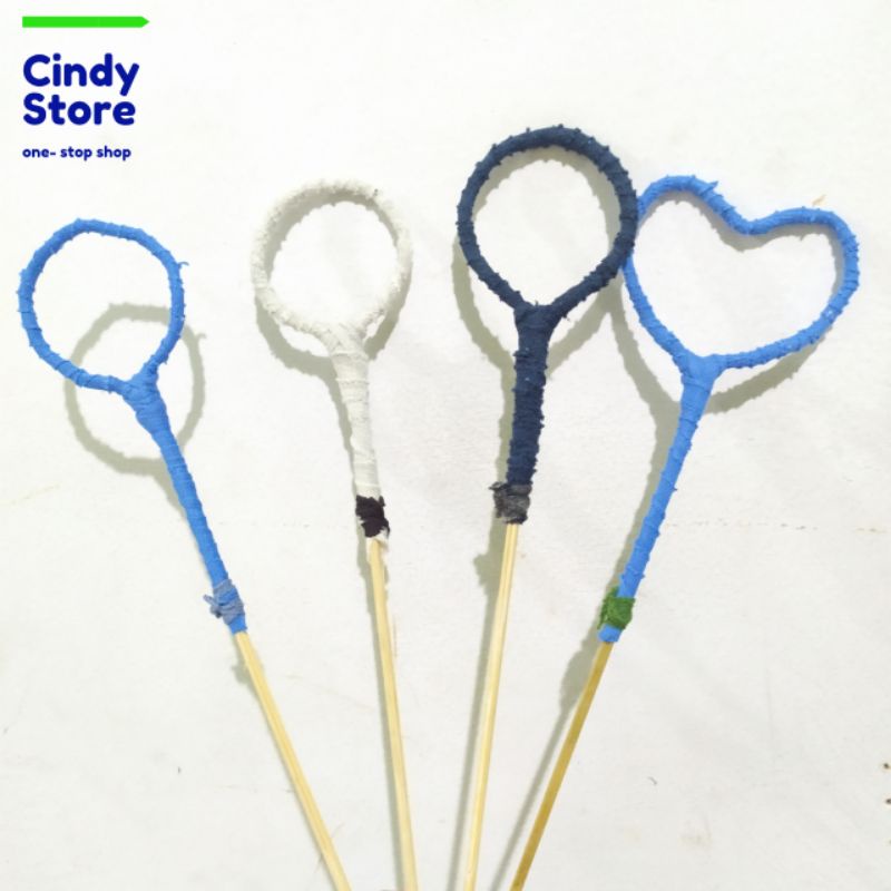 TANGKAI BALON TIUP 1 PCS / GAGANG BUBBLE SABUN TANGKAI BALON TIUP AIR - CINDY STORE
