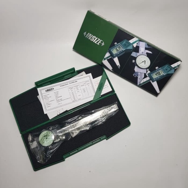 

Dijual INSIZE 1312-150A Dial Caliper 0-150mm - Jangka Sorong Sigmat 150 mm Murah