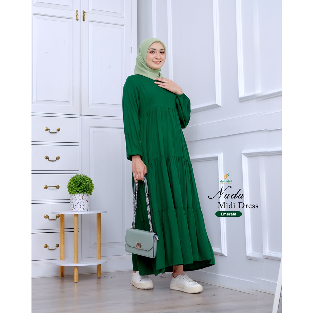 Nada Midi Dress polos Defara