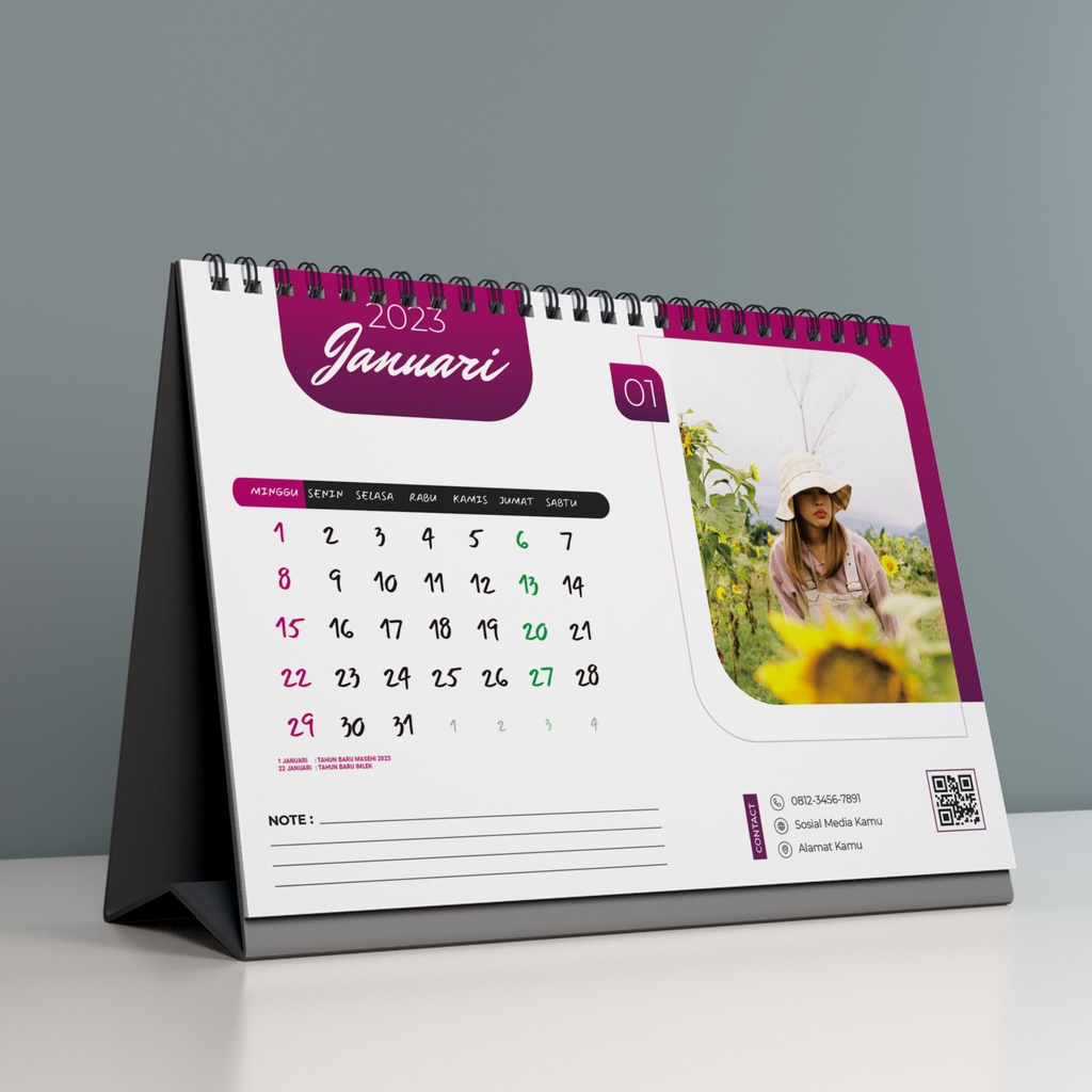 

kalender meja kalender duduk