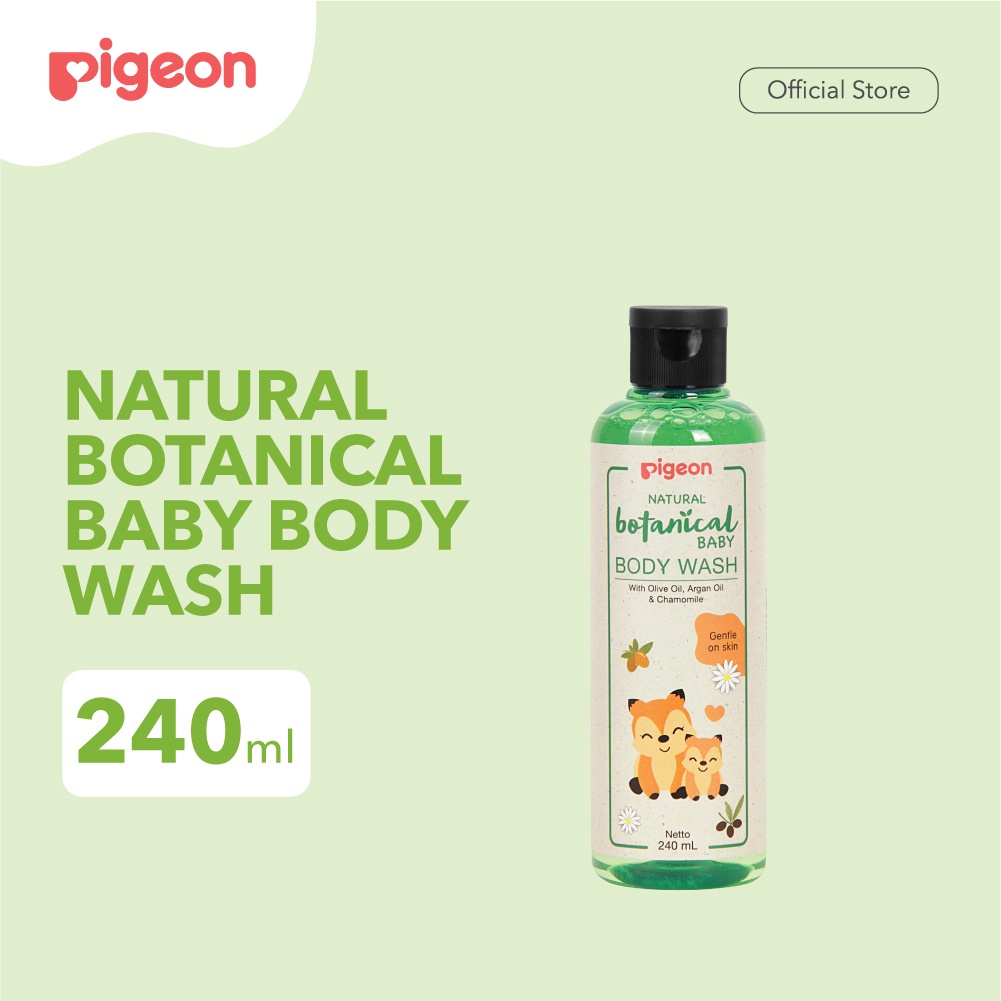 Pigeon Natural Botanical Shampoo / Body Wash / Water Gel Lotion / Massage oil