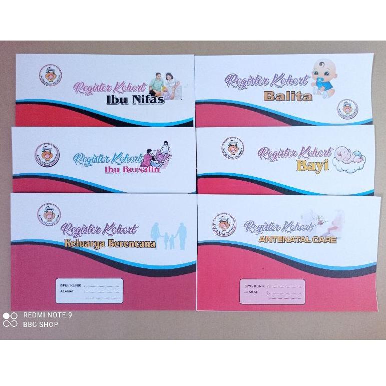 

W92 PAKET 6 BUKU REGISTER KOHORT (6 MACAM) BARU SPESIAL ↑