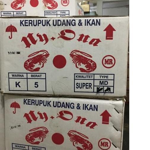 

➻ Kerupuk Udang Ny. Ona dus / Kerupuk Udang Nyonya Ona Dus 5kg ♕