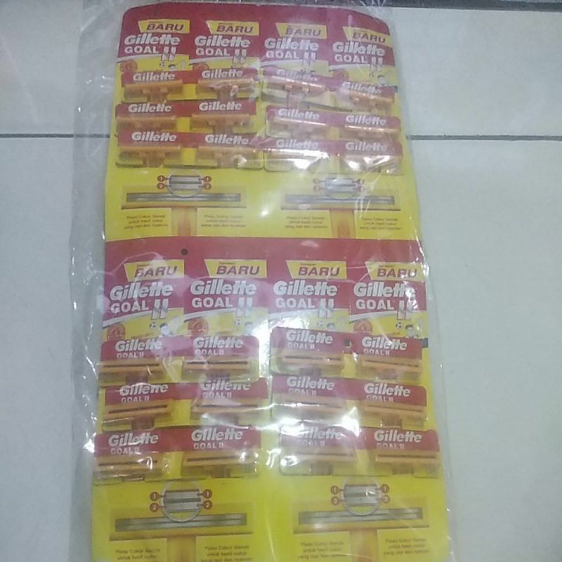Pisau Cukur Kuning Tajam Dan Tahan Lama ( Harga per Pcs)