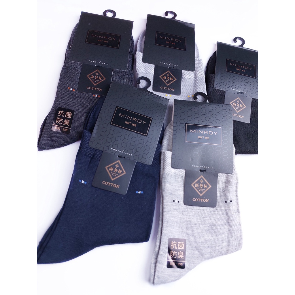 Zebalta, kaos kaki pria motif Import Mens Sock ( Minroy )